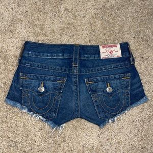 True Religion shorts. Size 24.